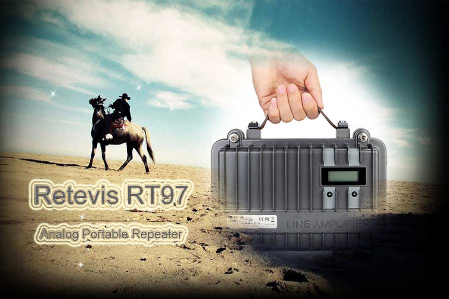 Retevis RT97 Portable Analog 10W Repeater